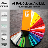 Sistem Partisi Dinding Kaca Modular Aluminium 83mm, Pemasangan Cepat, Kedap Suara untuk Kantor Modern, Sekolah, Gudang
