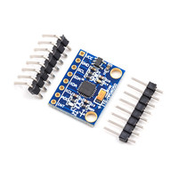 MPU-6050 6DOF Modul Sensor Gerak 3-Axis Accelerometer Gyroscope Terintegrasi Papan GY-521 Berlapis Emas 16-Bit Presisi Tinggi
