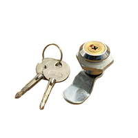 Serrure de compteur électrique à clé universelle Serrure de compteur d'eau Serrure de classeur Boîte en fer Petite serrure ronde MS403 Noyau en cuivre