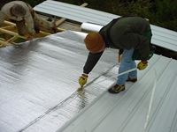 Ruban adhésif en aluminium résistant à la chaleur et isolant, imperméable, pour conduits de climatiseur, adhésif thermofusible en métal argenté