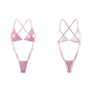 Maillot de bain une pièce sexy et doux pour femme, bikini, monokini, lingerie <span class=keywords><strong>coquine</strong></span> pour femme - Product Image 3