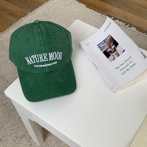 Nature Mood <b>Baseball</b> <b>Cap</b> Green Canvas Spring Summer Women's Hat 56-58cm - Product Image 1