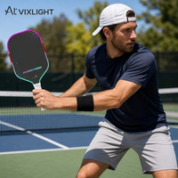 Raquette de pickleball en fibre de carbone T700, légère, professionnelle, pour entraînement et tournois
