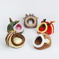 Nid-cage miniature en coton et polyester pour l'hiver, idéal pour les sugar gliders, lapins et cochons d'Inde