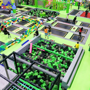 Équipement de terrain de jeu intérieur de grande taille certifié CE pour enfants et divertissement familial - Product Image 1