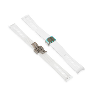 Fibbie Luminose, Chiusure <span class=keywords><strong>Lume</strong></span> in Acciaio Inossidabile, Fibbie di Alta Qualità per Orologi, Chiusure per Cinturini in Gomma - Product Image 4