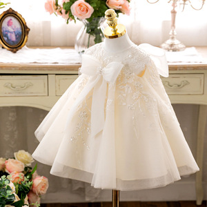 Nuevo Vestido de Gasa Bordado para Bebé Niña, Vestido de Fiesta para Niñas - Product Image 1