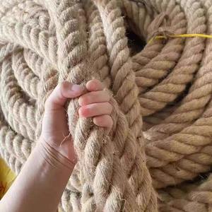 <span class=keywords><strong>Corde</strong></span> <span class=keywords><strong>en</strong></span> <span class=keywords><strong>chanvre</strong></span> naturelle robuste de <span class=keywords><strong>20</strong></span> <span class=keywords><strong>mm</strong></span>, 30 <span class=keywords><strong>mm</strong></span>, 40 <span class=keywords><strong>mm</strong></span>, 50 <span class=keywords><strong>mm</strong></span>, <span class=keywords><strong>corde</strong></span> <span class=keywords><strong>en</strong></span> jute épaisse pour l'entraînement physique, l'escalade, la navigation, la manutention et l'emballage - Product Image 3