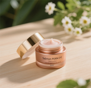 Logotipo personalizado Cuidado DE LA PIEL orgánico Salmón ADN PDRN Péptido Rosa Crema para los ojos Niacinamida Retinol Crema antiarrugas y abrillantadora - Product Image 1