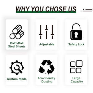 Casillero de acero moderno para Club deportivo, armario de almacenamiento de Metal para personal, 15 puertas - Product Image 5