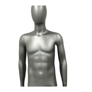 Maniquí gris brasileño de cuerpo completo para <span class=keywords><strong>hombre</strong></span>, exhibición libre de músculos, modelo Dummy Sexy para tienda, barato - Product Image 3