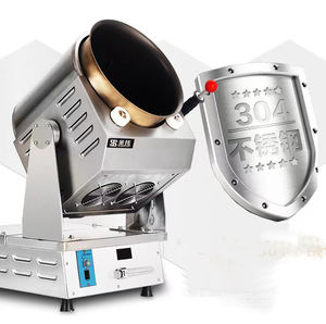 Machine à frire les grains de café Big Fire, machine à frire au gaz, machine à cuire automatique, <span class=keywords><strong>robot</strong></span> rotatif, <span class=keywords><strong>cuiseur</strong></span> à riz frit automatique, wok automatique pour restaurant - Product Image 6