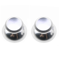 2PCS Manettes analogiques en métal pour PlayStation 5, boutons en métal pour manette PS5