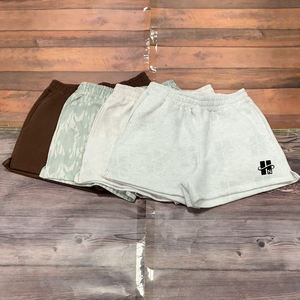 Pantalones Cortos Deportivos con Cintura Elástica al por Mayor, de Algodón Terry Francés, Ajuste Relajado, Personalizados con Bordado, para Corredores - Product Image 4