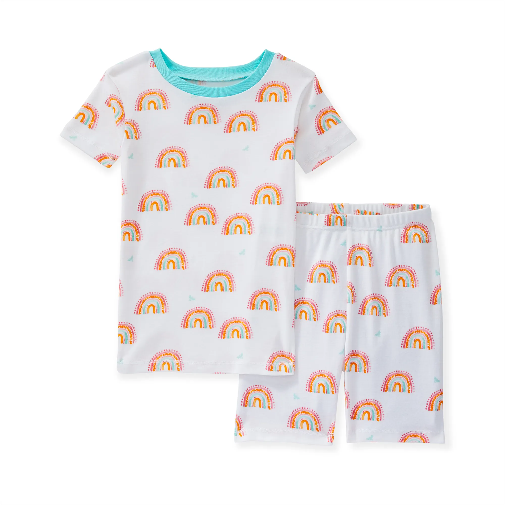 Ensemble t-shirt et short pour enfants, vêtements d'été pour bébés garçons et filles, 100% coton, vente en gros, offre spéciale