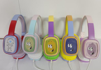 Casque filaire DIY mignon pour enfants, écouteurs colorés pour enfants avec prise jack 3,5 mm, dernier design unique pour enfants