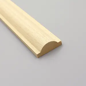 Moulures décoratives modernes en <span class=keywords><strong>bois</strong></span> massif chinois, résistantes à l'humidité, <span class=keywords><strong>pour</strong></span> plafonds, murs de fond, couronnes de portes et corniches <span class=keywords><strong>pour</strong></span> meubles et armoires - Product Image 1