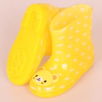 Grenouille lapin chat ours Animal enfants bottes de pluie enfants Pvc couleur bottes imperméables enfants mignon pas cher bottes de pluie pour garçons et filles