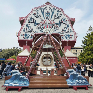 Portable 16 Places <span class=keywords><strong>Pirate</strong></span> Ship Ride pour Enfants Parc D'attractions Installations En Métal Matériel Enfants Attractions <span class=keywords><strong>Manege</strong></span> à Vendre - Product Image 5