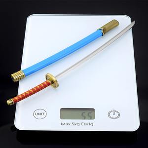 Espada de Juguete de Aleación de Zinc de 26 cm y 55 g de <span class=keywords><strong>Unohana</strong></span> Retsu Mina Zuki del Anime Japonés BLEACH, Artesanía Metálica, Pequeño Obsequio, Mini Katana - Product Image 5