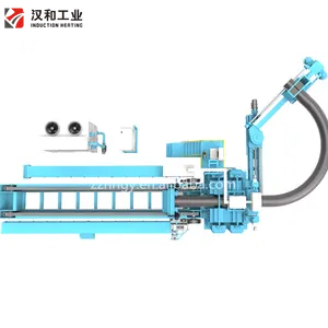 Macchina piegatrice meccanica del tubo di riscaldamento di induzione di media frequenza con il sistema di raffreddamento ad acqua