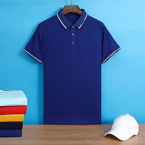 Camiseta 100% de algodón para <span class=keywords><strong>hombre</strong></span>, Polo con estampado personalizado en 7 colores, Logo OEM, liso, color blanco - Product Image 4