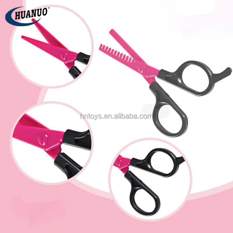 Set De Peluquería De 16 Piezas Para Niños – Juguete De Simulación Con Tijeras, Secador De Pelo Y Maquinilla, Regalo De 3 A 6 Años