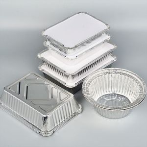 UAE Market Disposable Two <strong>Compartment</strong> <strong>Aluminum</strong> <strong>Foil</strong> Container <strong>Foil</strong> <strong>Trays</strong> 2181 3141 2232 Customizable - Product Image 4