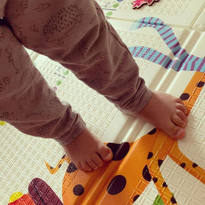 Thảm Sàn Có Thể Gập Lại Họa Tiết Hoạt Hình Giáo Dục Hai Mặt Không Độc Hại Cho Trẻ Em Lớn Bằng TPU Thảm Chơi Bò Xốp Xpe Cho Bé - Product Image 4