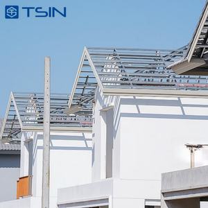 Maison préfabriquée de luxe moderne en acier Q235/Q345 de haute qualité avec des designs innovants, conception de modèle <span class=keywords><strong>3D</strong></span>, garantie de 2 ans par Tsin - Product Image 4