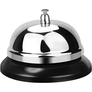 Ristorante Bar classico portiere Hotel Desk Service Dinner Bell Metal Construction Call Bell