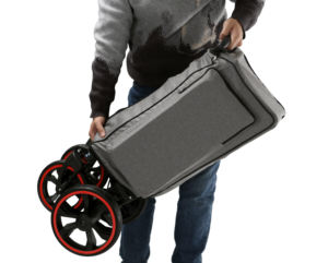 Populaire <span class=keywords><strong>pliable</strong></span> 150kg capacité <span class=keywords><strong>de</strong></span> charge tissu solide roues en polyuréthane utilisation industrielle et <span class=keywords><strong>de</strong></span> jardin chariot pour bébé <span class=keywords><strong>brouette</strong></span> OEM personnalisable - Product Image 5