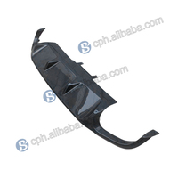 Diffuseur arrière en fibre de carbone noire personnalisé en gros pour Ford Mustang GT500 2013-2014 - Amélioration