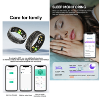 Fournisseur de bagues intelligentes personnalisées avec fréquence cardiaque oxygène sanguin suivi du sommeil activité Fitness Tracker Multi Sport Mode IP68 étanche