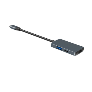 Hub <span class=keywords><strong>USB</strong></span> Multifuncional 3 en 1, PD 100W, HDMI 4K 60Hz, <span class=keywords><strong>USB</strong></span> Tipo C 3.0, Adaptador Multipuerto, Base de Conexión - Product Image 3