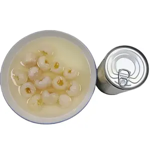 Canned lychee/lichee whole in syrup China best canned fruit