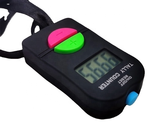 Newly Factory Wholesale Electronic Digital Tally Counter Led Clicker Tasbih Muslim for Count