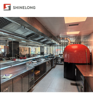 Progetto Cucina per Hotel SAROVAR in Uganda: Attrezzature Commerciali e per Buffet con <span class=keywords><strong>Forno</strong></span> per Pizza in Pietra - Product Image 1