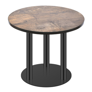 Factory Direct Sale Heavy Metal Iron Table Base Black Paint Round Table Leg Commercial Restaurant Coffee Shop Hotel Table Leg. - Product Image 5
