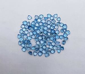 ธรรมชาติสำหรับสวิสสีฟ้าบุษราคัมล้านล้านตัดหลวมอัญมณี4-8มม. สำหรับเครื่องประดับที่ได้รับการรับรองจาก IGI - Product Image 2