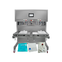 Machine de remplissage semi-automatique Bag-in-Box avec buse de remplissage à robinet, remplisseur de liquides BIB pour l'emballage de boissons et de sauces