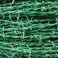 Alambre de púas de zinc galvanizado, precio por metro, tipos de alambre de púas en Egipto, cadena de alambre de púas Moissanite