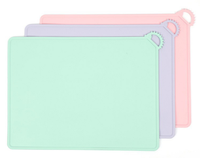 Vente en gros Tapis en silicone réutilisable sans BPA Napperon en silicone pour bébé et tout-petits Tapis de table à manger