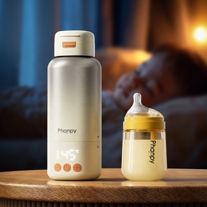 Malaysia Calentador De Biberon Portatil Fast Boiling Digital Cordless Kettle Handless Mug <strong>Appliances</strong> - Product Image 4