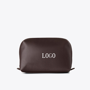 Pochette de maquillage personnalisée minimaliste avec logo en relief, polyester avec revêtement PVC, S/<span class=keywords><strong>M</strong></span>/L - Product Image 1