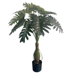 Hogar interior diferente 150cm nuevo estilo producto realista Interior Exterior Tropical Philodendron Schott árbol plantas artificiales - Product Image 3