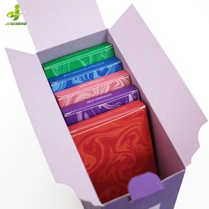 Tùy Chỉnh In Gấp Các Tông Màu Trắng Giấy Đóng Gói Hộp Cho Nấm Sô Cô La Thanh Hiển Thị Truy Cập Hộp - Product Image 5