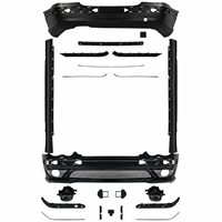 Kit carrosserie OEM compatible avec Mercedes-Benz Classe C W203 2001-2007, style AMG, kit de lifting W203, kit carrosserie extérieur W203, montage par visserie