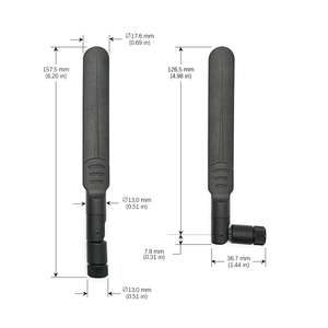 Antena Omnidireccional <span class=keywords><strong>4G</strong></span> <span class=keywords><strong>LTE</strong></span> para Exteriores Personalizable, Conector SSMA, 50 Ohm, 1710-2690 MHz, Router Externo <span class=keywords><strong>TP</strong></span>-<span class=keywords><strong>Link</strong></span> - Product Image 1