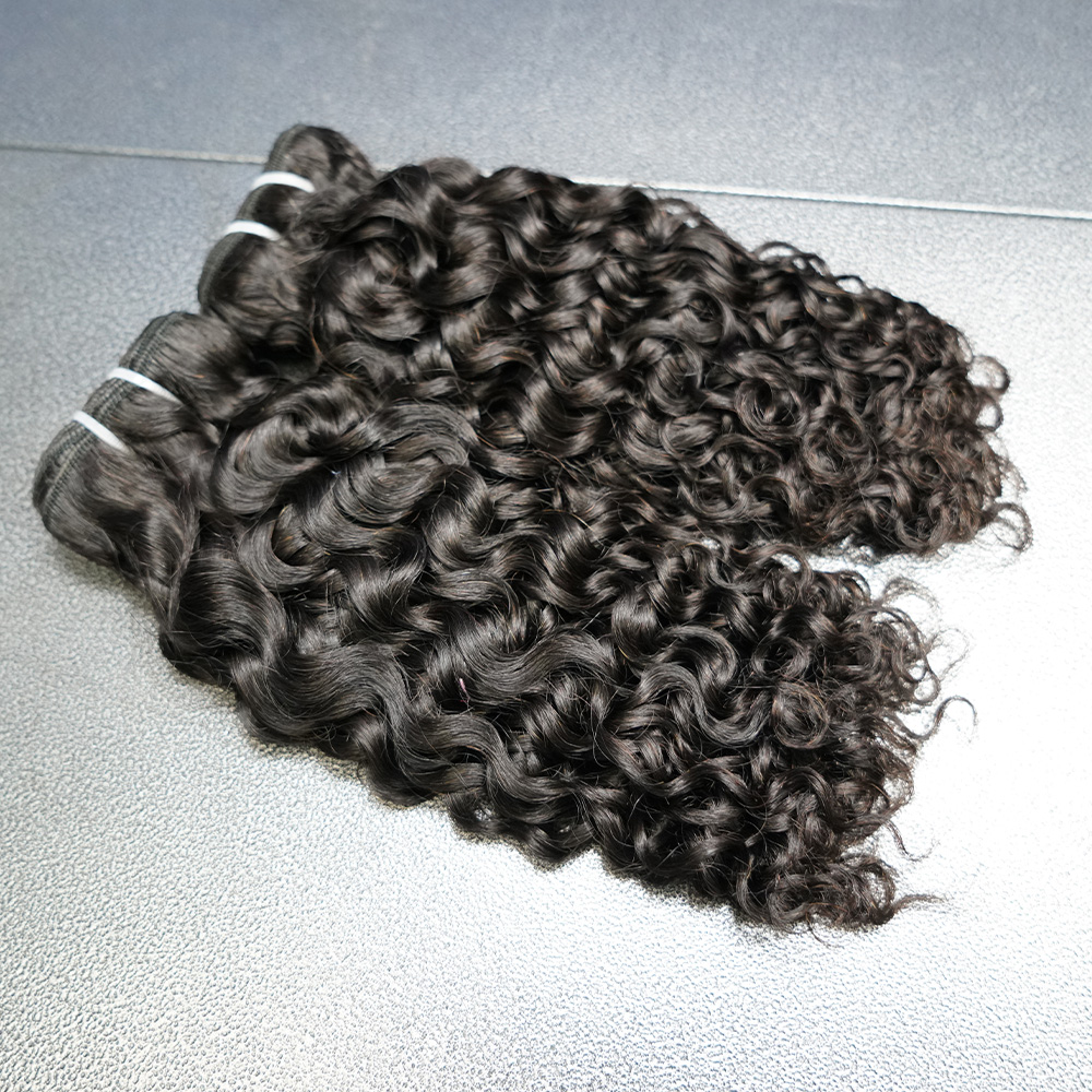 paquet de cheveux bruts ondulés naturels